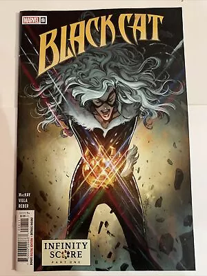 Buy Black Cat #8 Larraz Cover A Infinity Score Marvel Comic 1st Print 2021 NM • 1.60£