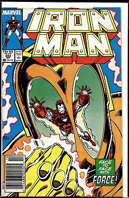 Buy 1987 Iron Man #223 Newsstand Marvel Comic • 4.79£