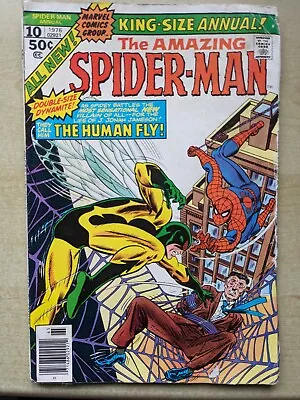 Buy Marvel Comics. The Amazing Spider-Man Annual 10, 1976. The Human Fly. Stan Lee • 5.99£