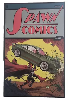 Buy Spawn #228 Foil Mexican Edition 2023 - Action Comics #1 Homage - NM • 33.46£