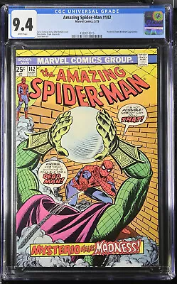 Buy Amazing Spider-man #142 (1975) - Cgc Grade 9.4 - 1st Cameo App Gwen Stacy Clone! • 121.64£