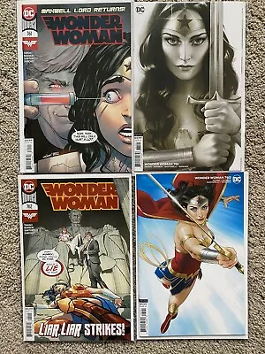 Buy Wonder Woman #761 & 762 With Middleton Variants Set Of 4 Nm Dc Comics 2020 • 19.76£