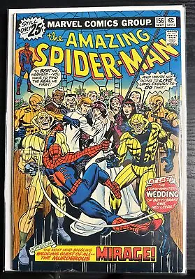 Buy AMAZING SPIDER-MAN #156 (1976) Great Condition 1ST APP OF MIRAGE MARVEL F-/F+ • 11.06£