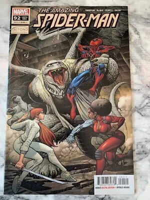 Buy Amazing Spiderman 92 LGY 893 Feat Lizard Marvel Comics 2022 NM 1st Print • 3.99£