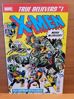Buy True Believers X-Men  Mora Mactaggert #1 NM 2019 Reprint Uncanny X-Men (1963) 96 • 1.69£