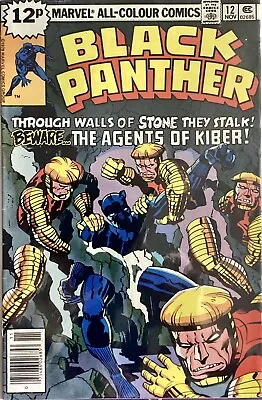 Buy Black Panther #12, Marvel Comics, Jack Kirby, 1978, Rare, Good, Bagged & Boarded • 14.99£