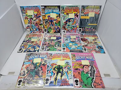 Buy Marvel Super Heroes: Secret Wars #1-12 Minus 8 *1984* Mid-high * 11 Book Lot * • 158.07£