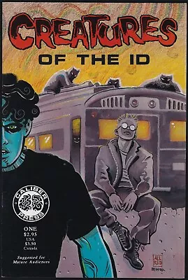 Buy Caliber Press CREATURES OF THE ID #1 First Madman (Frank Einstein) 1990 VF! • 135.12£