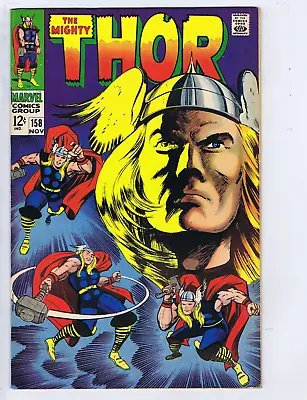 Buy Thor #158 Marvel 1968 '' The Way It Was ! '' • 79.95£