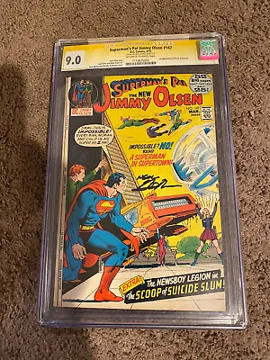 Buy Supermans Pal Jimmy Olsen 147 Cgc 9.0 Signed By Neal Adams 1st App Of Volcanum • 542.50£