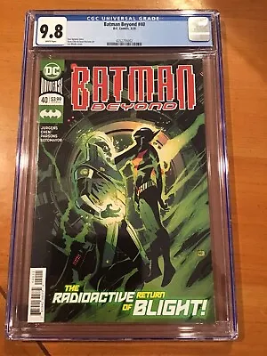 Buy Batman Beyond #40 CGC 9.8 NM Elainna Grayson Revealed To Be Batwoman • 39.97£