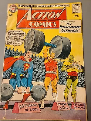 Buy Action Comics #304 Silver Age Superman Dc Comics 1963 Acceptable Combined Ship • 7.90£