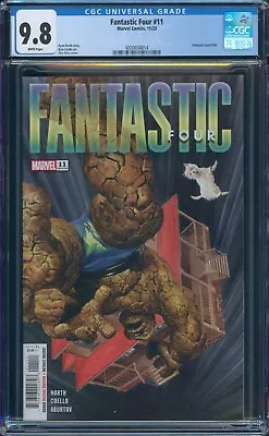 Buy Fantastic Four 11 CGC 9.8 Alex Ross Wizard Of Oz Homage Cover A Marvel 2023 Toto • 39.63£