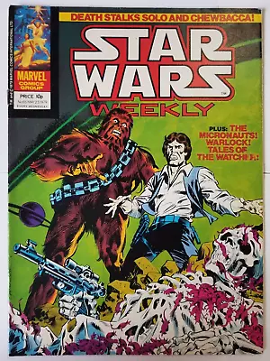 Buy Star Wars Weekly #65 VF (May 23 1979, Marvel UK) Han Solo & Chewbacca Cover • 15.83£