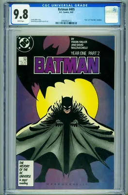 Buy Batman #405 1987-cgc Graded 9.8 White Pages-3990902013 • 193.94£