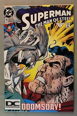 Buy SUPERMAN THE MAN OF STEEL #1 *1993*  DOOMSDAY!  High Grade 9.0 See Photos... • 39.52£