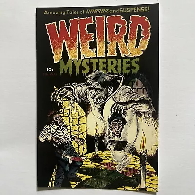 Buy Vintage Pre-Code Horror Comics Postcards Set Of 15 4x6 Weird Mysteries #3 EC • 9.58£
