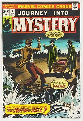 Buy JOURNEY INTO MYSTERY #9 Marvel FEB 1974 RUSS HEATH • 9.50£
