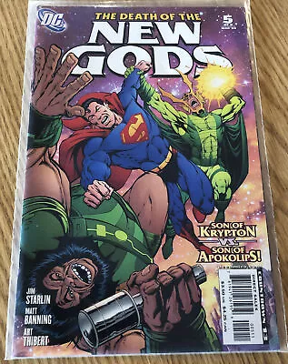 Buy DEATH OF THE NEW GODS # 5 (March 2008) DC Comics & Bagged • 7.50£