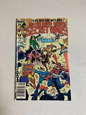 Buy Marvel Super-Heroes Secret Wars #5 X-Men! Spider-Man! Marvel 1984 - Newsstand! • 10.67£