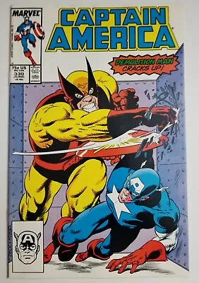 Buy Captain America #330 (Marvel Comics, 1987) D-Man, Shroud • 3.17£