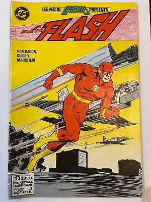 Buy Spanish DC Comic #1 The Flash 1988 455F • 10.95£