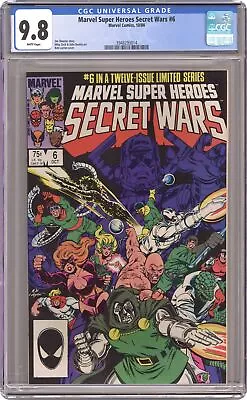 Buy Marvel Super Heroes Secret Wars #6D CGC 9.8 1984 3948293014 • 134.40£