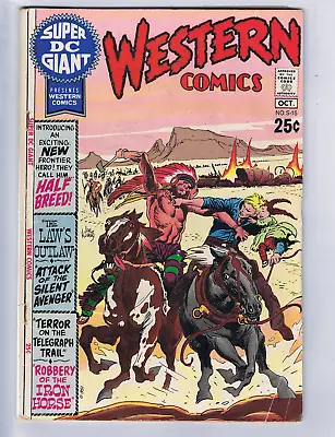 Buy Super DC Giant S-15 DC 1970 Western Comics , ''Half-Breed !'' • 15.93£