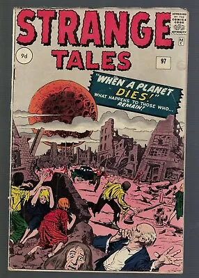 Buy Marvel Comics Strange Tales 97 4.0 VG 1962 Spiderman 1st Aunt May Uncle Ben • 539.99£