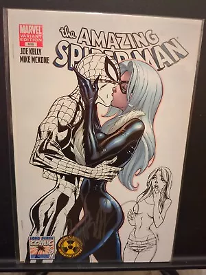 Buy Marvel Comics AMAZING SPIDER-MAN #606 Long Beach Comicon Variant Signed NM! • 55.97£