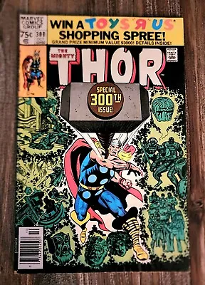 Buy The Mighty Thor #300 Oct. 1980 Marvel Comics Origin Of Odin - Original! • 7.92£