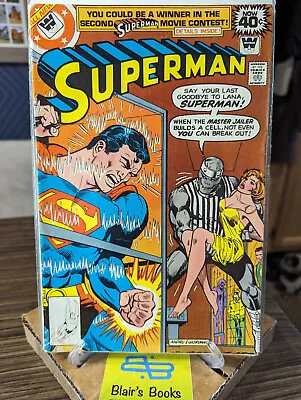 Buy Bronze Age DC's SUPERMAN #331 *Whitman Variant* [1979] Vs. Master Jailer VG/F • 3.96£