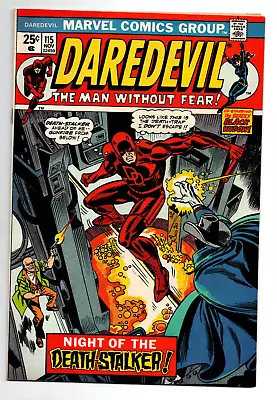 Buy Daredevil #115 - Hulk #181/Wolverine Ad - Black Widow  - 1974 - VF/NM • 39.97£