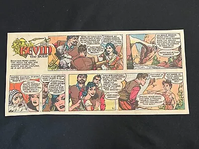 Buy #11 KEVIN THE BOLD By Kreigh Collins Sunday Third Page Strip September 1, 1968 • 1.59£