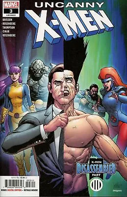 Buy Uncanny X- Men #3 (NM)`19 Brisson/ Rosenberg/ Thompson/ Cinar • 3.35£
