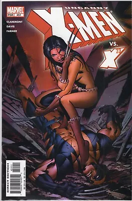 Buy Uncanny Xmen #451/Xmen Vs X23 1st In Series Appearance (Marvel Comic 2004) • 13.99£