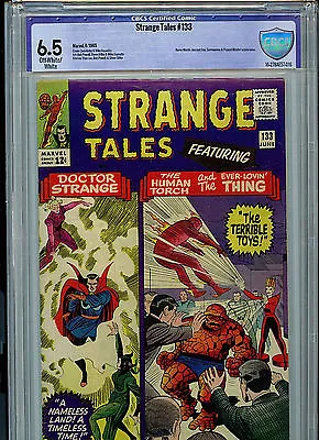 Buy Strange Tales #133 CBCS 6.5 FN+ 1965 Marvel Comics  Amricons B22 • 158.31£