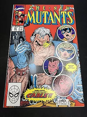 Buy New Mutants # 87  - 1st Full Cable • 83.12£