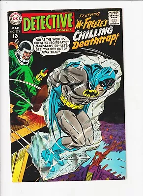 Buy Detective Comics #373 DC 1968 BATMAN Silver Age Comic 2ND OF MR. FREEZE RIDDLER • 162.19£