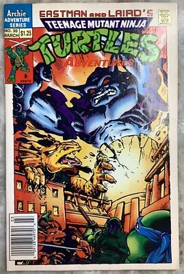 Buy Teenage Mutant Ninja Turtles Eastman And Larid’s Archie #30 1992 Newsstand • 9.45£
