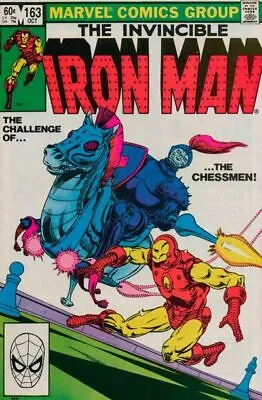 Buy Iron Man (1968) # 163 (6.0-FN) 1st Obadiah Stane 1982 • 5.40£