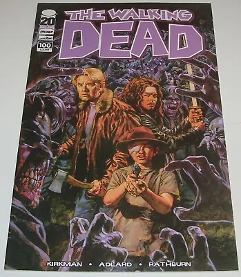 Buy Walking Dead No 100 Image Comic July 2012 Kirkman Adlard Rick Grimes 1st Negan • 3.99£