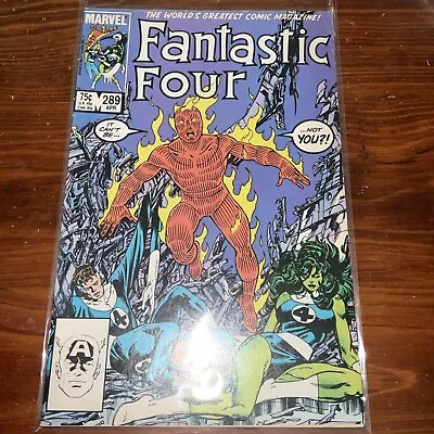 Buy MARVEL COMIC BOOK - Fantastic Four #289 (1985) • 6.39£