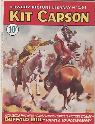 Buy Cowboy Picture Library # 261. Kit Carson. 2 Pgs Of Pat Nichol • 5£