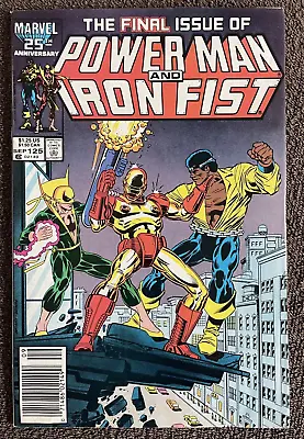 Buy Power Man And Iron Fist #125 (Marvel, 1986) FINAL ISH~ Death Of Iron Fist • 11.83£