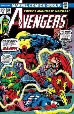 Buy Marvel Comics The Avengers Vol 1 #126 1974 5.0 VG/FN • 14.42£