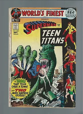 Buy World's Finest Comics #205 (Sept. 1971, DC) FN 6.5 Neal Adams Cover Teen Titans • 15.81£