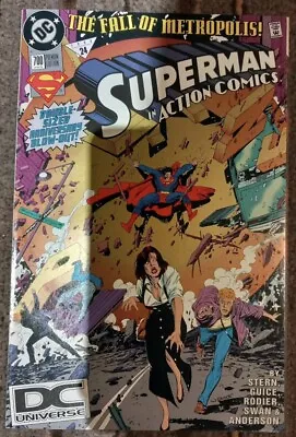 Buy DC Comics Superman In Action Comics #700 1994 Rare DC Universe Logo Variant NM • 17.99£