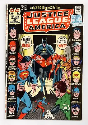 Buy Justice League Of America #91 FN+ 6.5 1971 • 31.53£