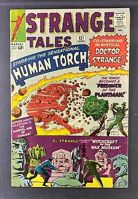 Buy Strange Tales (1951) #121 VG/FN (5.0) Human Torch Doctor Strange Jack Kirby • 52.22£